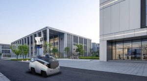 创新科技守护安全，ANBOT-Y安保巡逻机器人闪耀行政办公楼