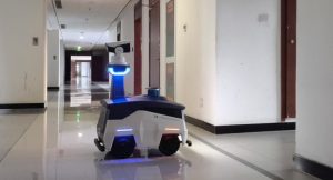 创新科技守护安全，ANBOT-Y安保巡逻机器人闪耀行政办公楼