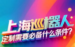 上海巡检机器人定制需要必备什么条件？